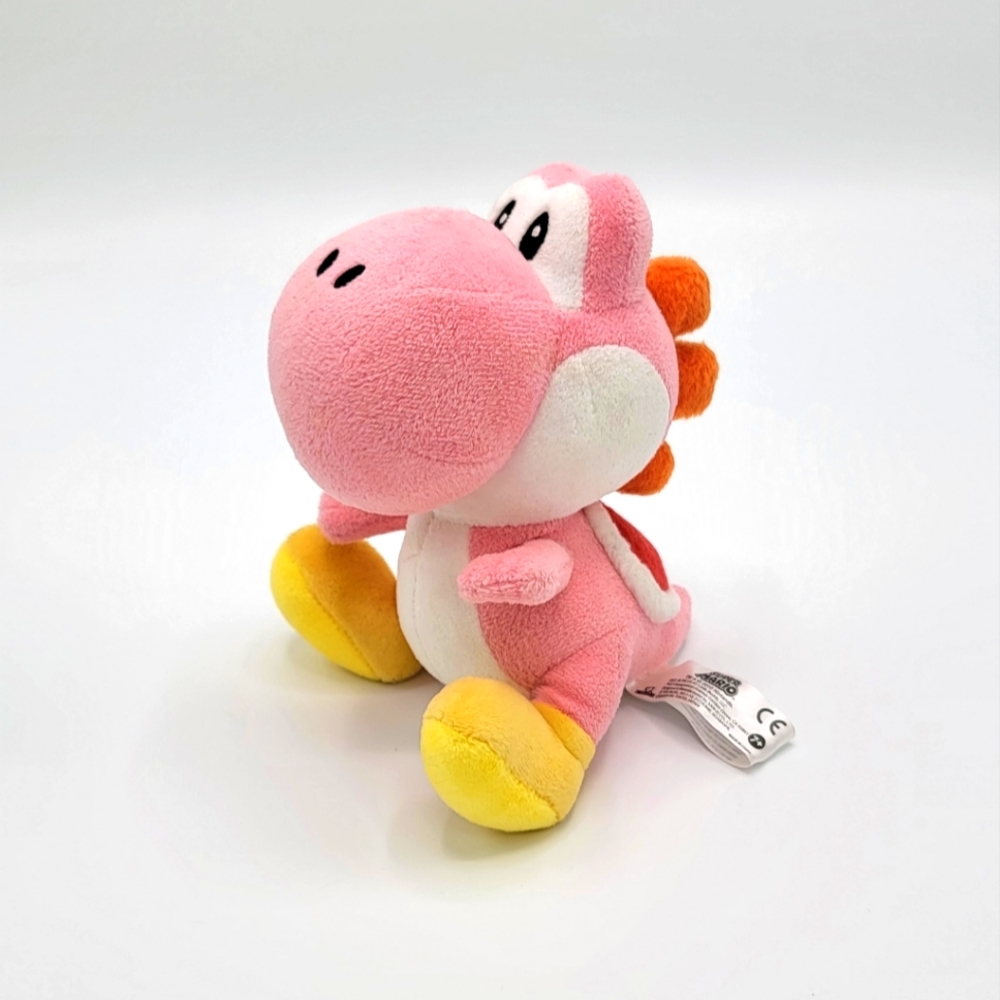 San-ei Boeki Super Mario All Star Collection Pink Yoshi S Plush - Picture 2 of 6